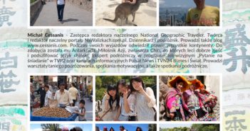 Opowieści z pięciu stron świata- spotkanie z podróżnikiem Michałem Cessanisem