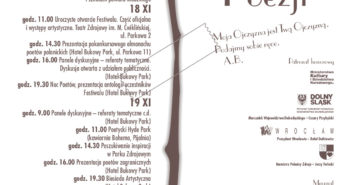 XIII Międzynarodowy Festiwal Poezji Poeci bez granic