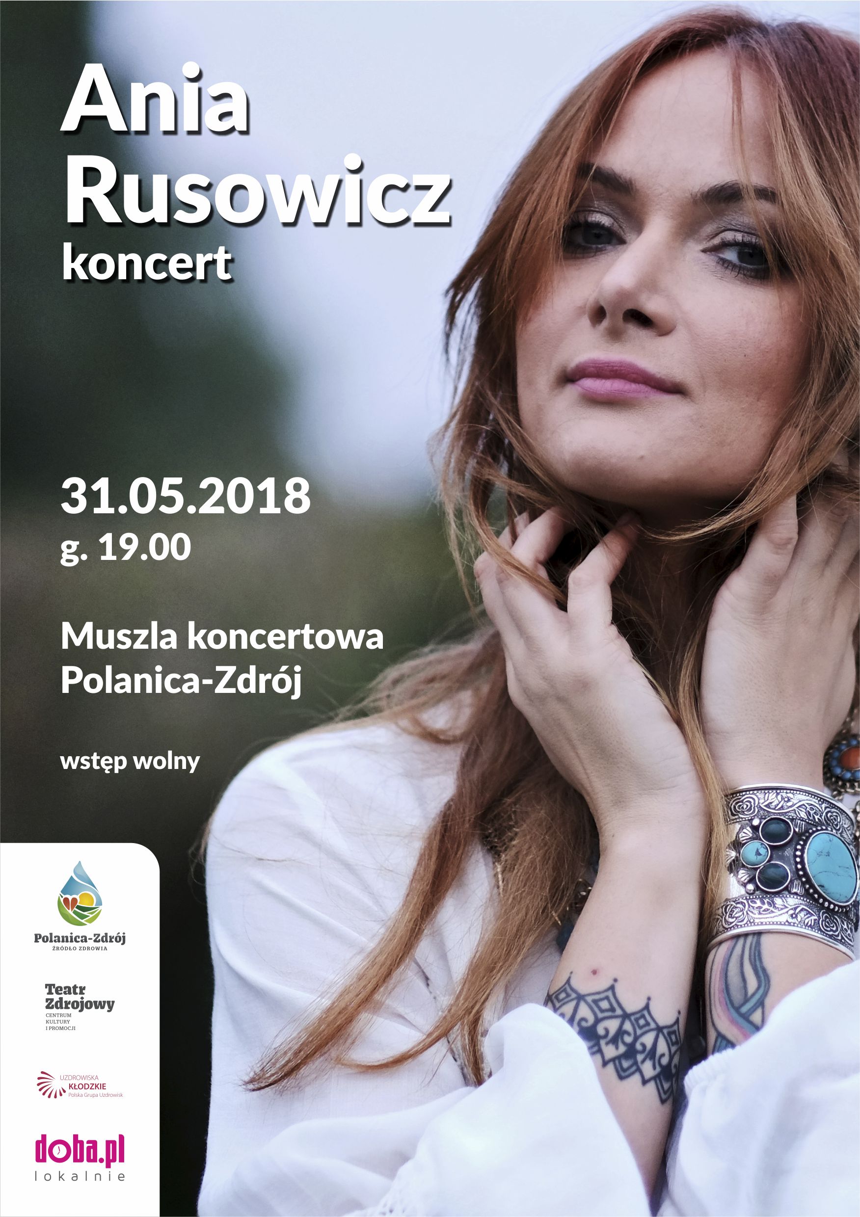 Koncert Ani Rusowicz - Teatr Zdrojowy- Centrum Kultury i Promocji w
