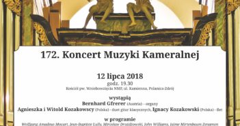 172. koncert Muzyki Kameralnej
