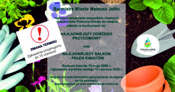 Światowy Dzień Ziemi – konkurs na ogródek przydomowy oraz ukwiecony balkon