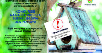 Światowy Dzień Ziemi – konkurs na budkę lęgową dla ptaków!